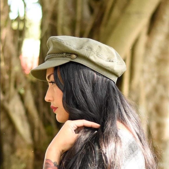 ONE LEFT 🚨 Olive Fisherman Cap - Picture 2 of 3